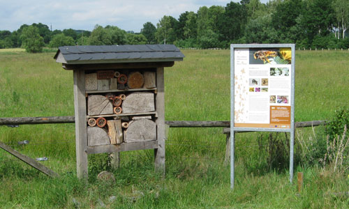 beschildertes Wegenetz